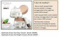 Optimals Even Out Day Cream SPF20
