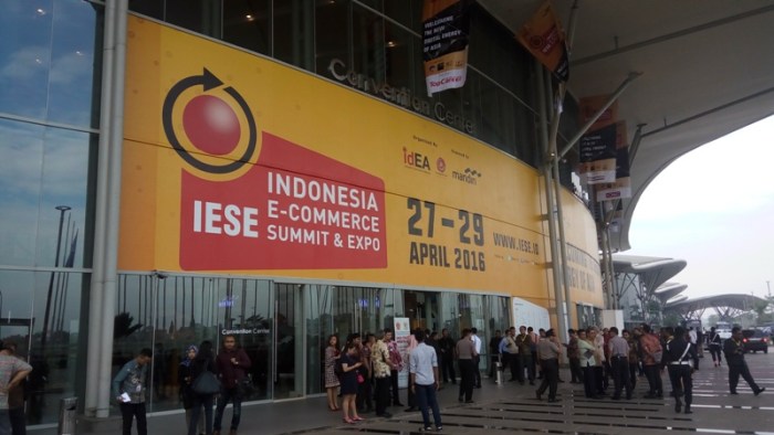 IESE 2016, Konferensi dan Pameran E-Commerce Terbesar di Indonesia Resmi Dibuka