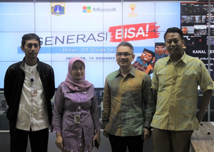 Microsoft Edukasi Coding kepada Guru dan Pelajar di Jakarta